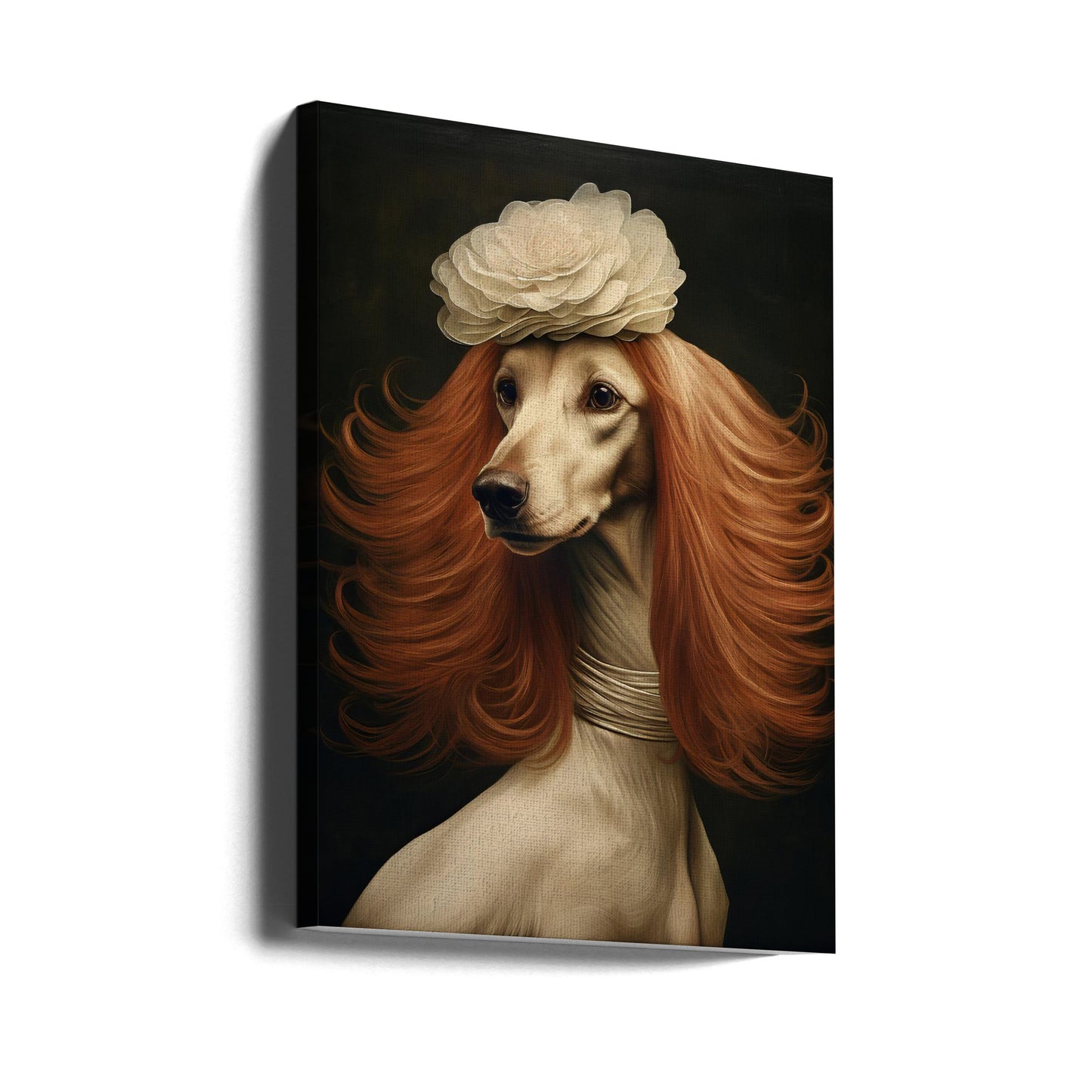 Perro humano 0002 2024 Diciembre Posters  - Impresiones de Arte Mujer Perro 6.jpg | Impresiones en Lienzo