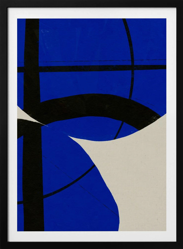 Blue Harmony Flow | Poster