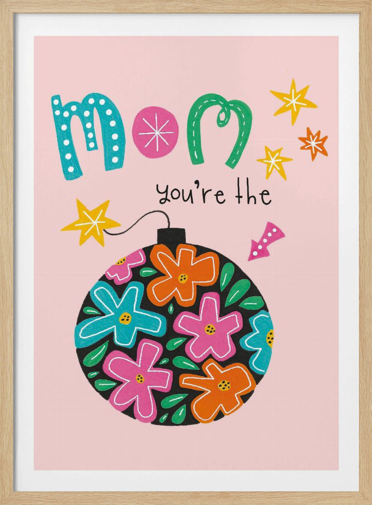 Mom&#039;s Floral Delight | Poster