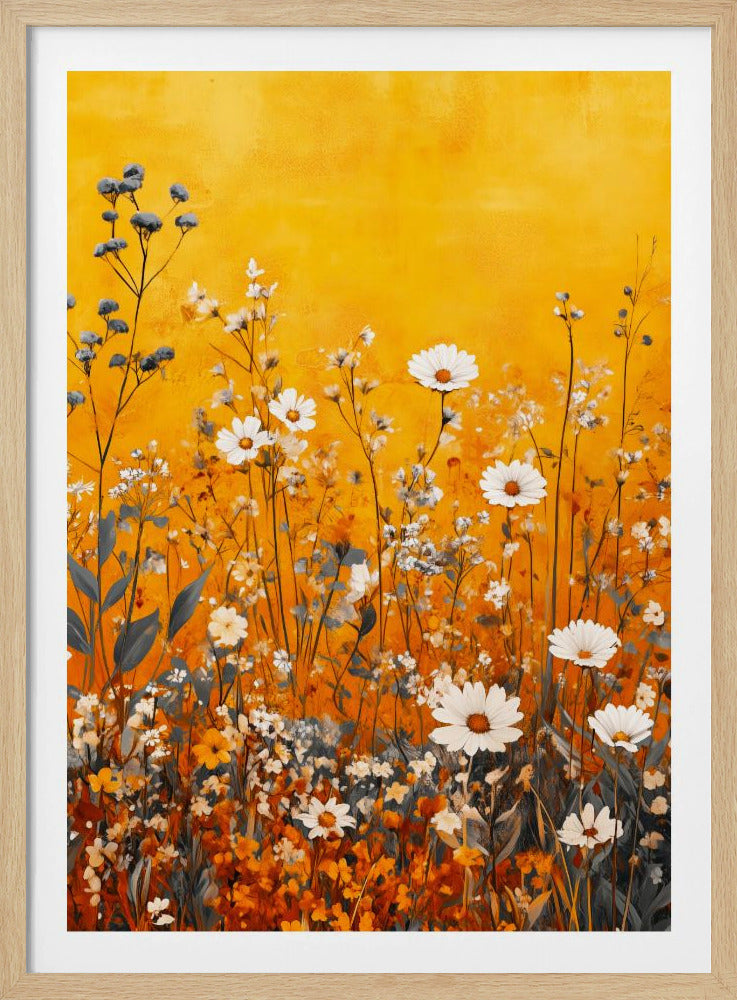 Wildflower Meadow Evergreen Flowers | Poster