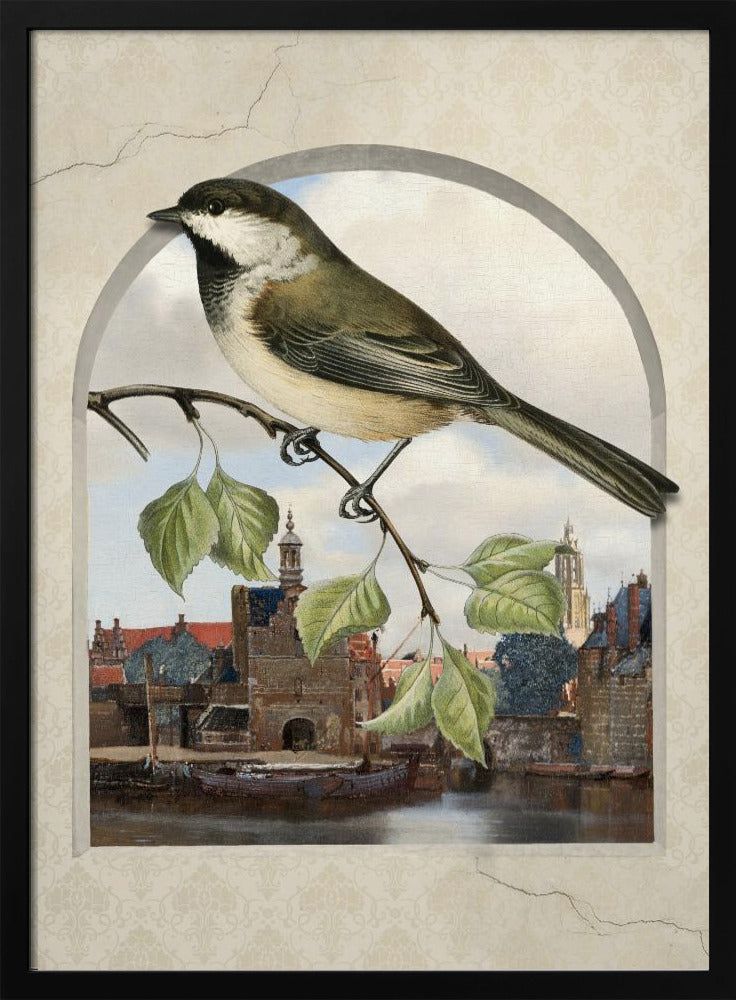 Vogelperspektive auf den Torbogen | Poster