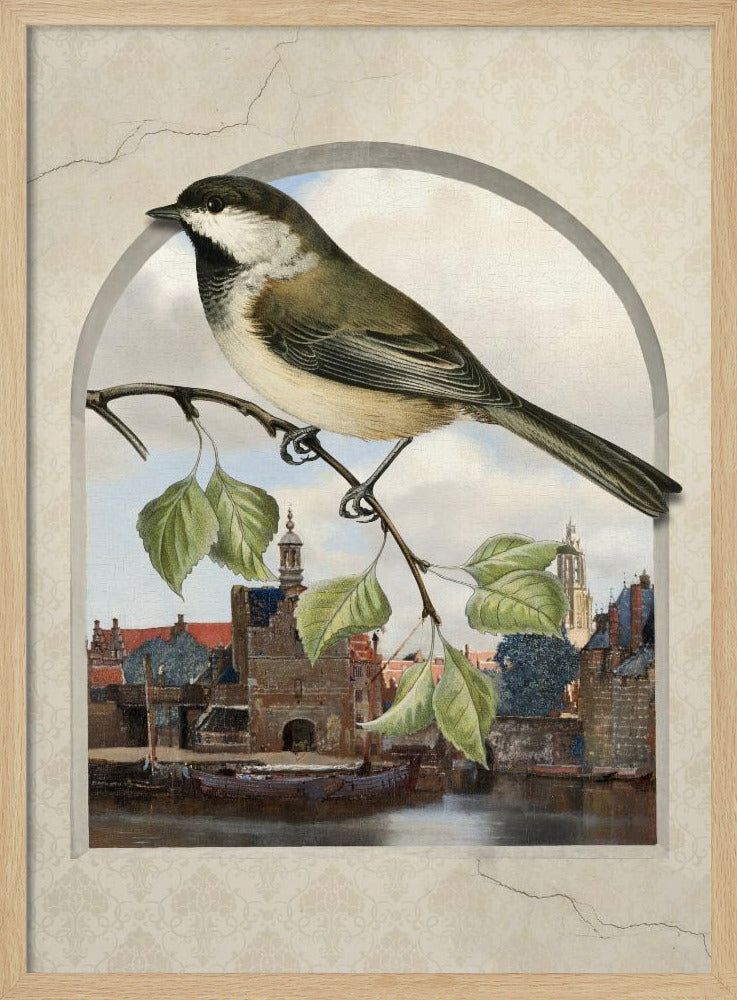 Vogelperspektive auf den Torbogen | Poster
