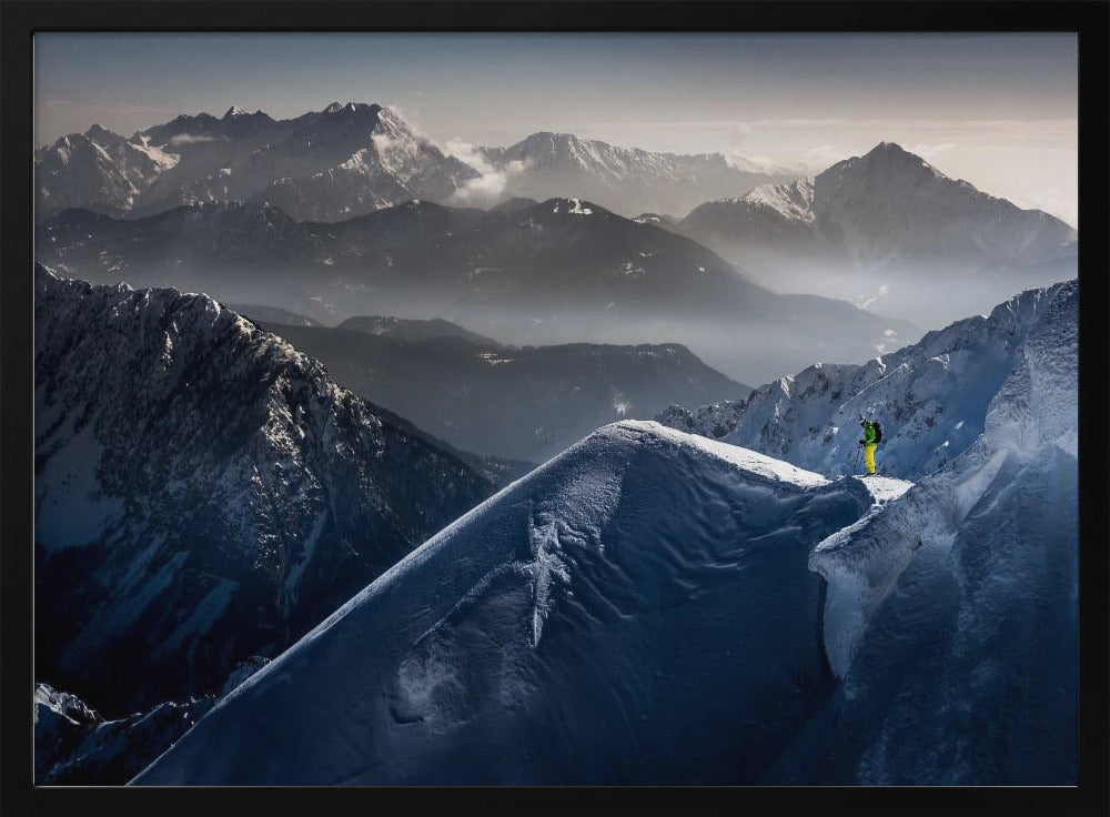 Momentos de silencio antes del descenso | Posters  - Impresiones de Arte