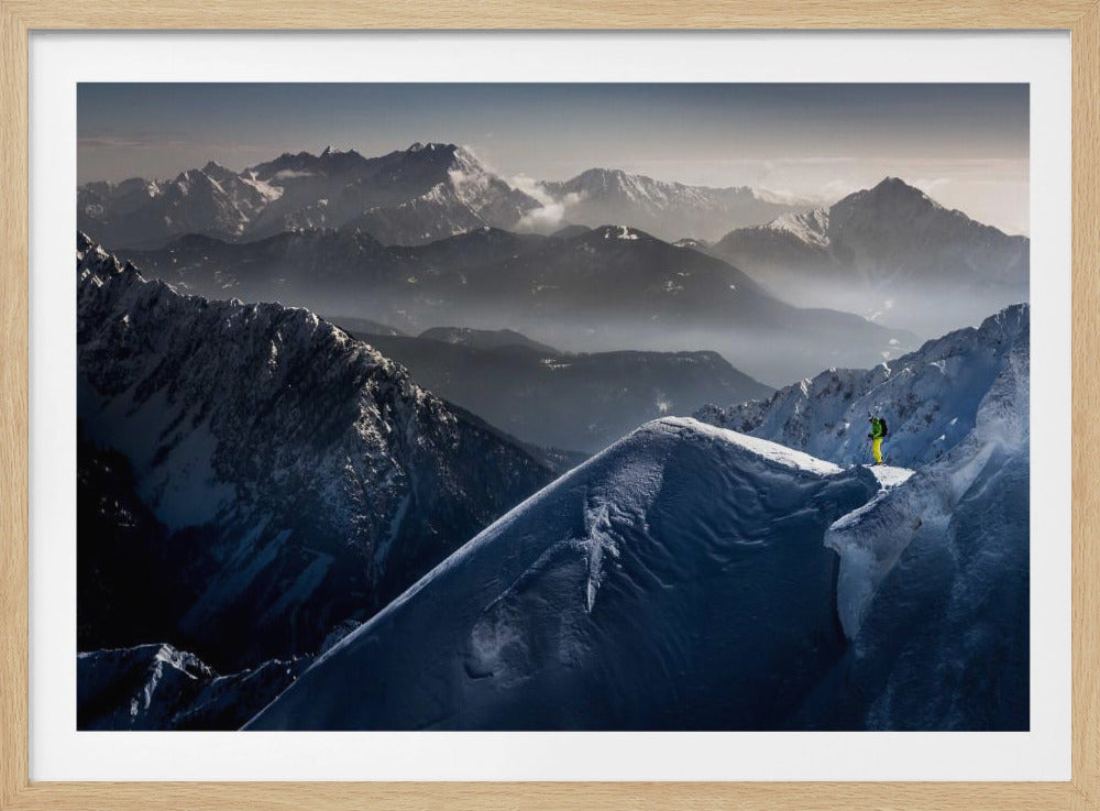 Momentos de silencio antes del descenso | Posters  - Impresiones de Arte