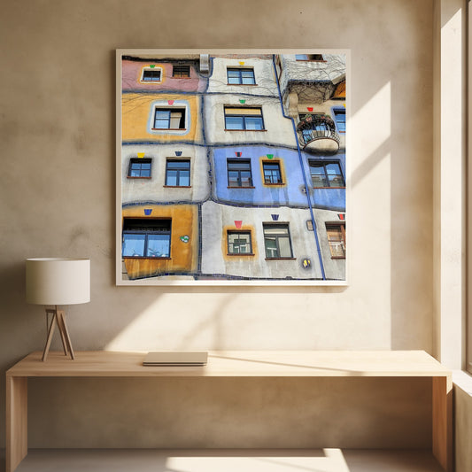 Hundertwassers vinduer | Fototapeter