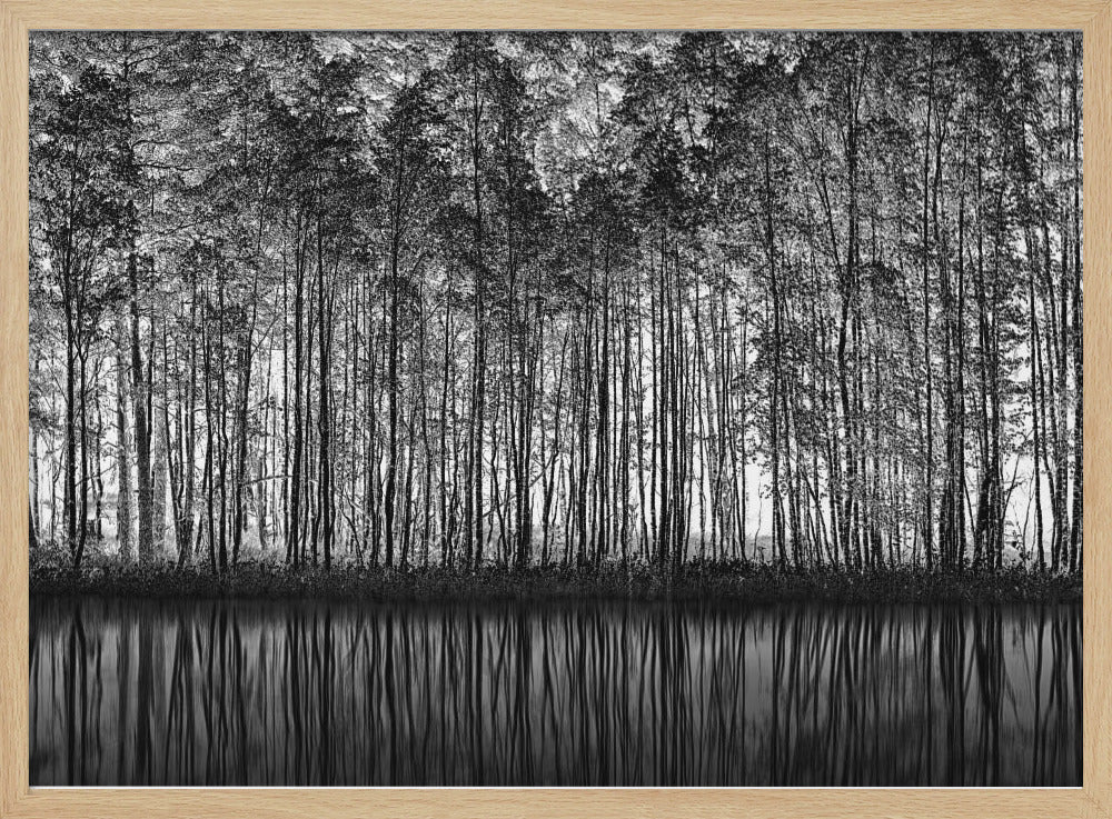 Pointillisme Natur | Plakater - Kunsttrykk