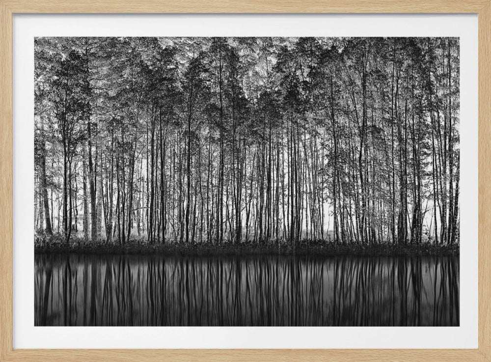 Pointillisme Natur | Plakater - Kunsttrykk