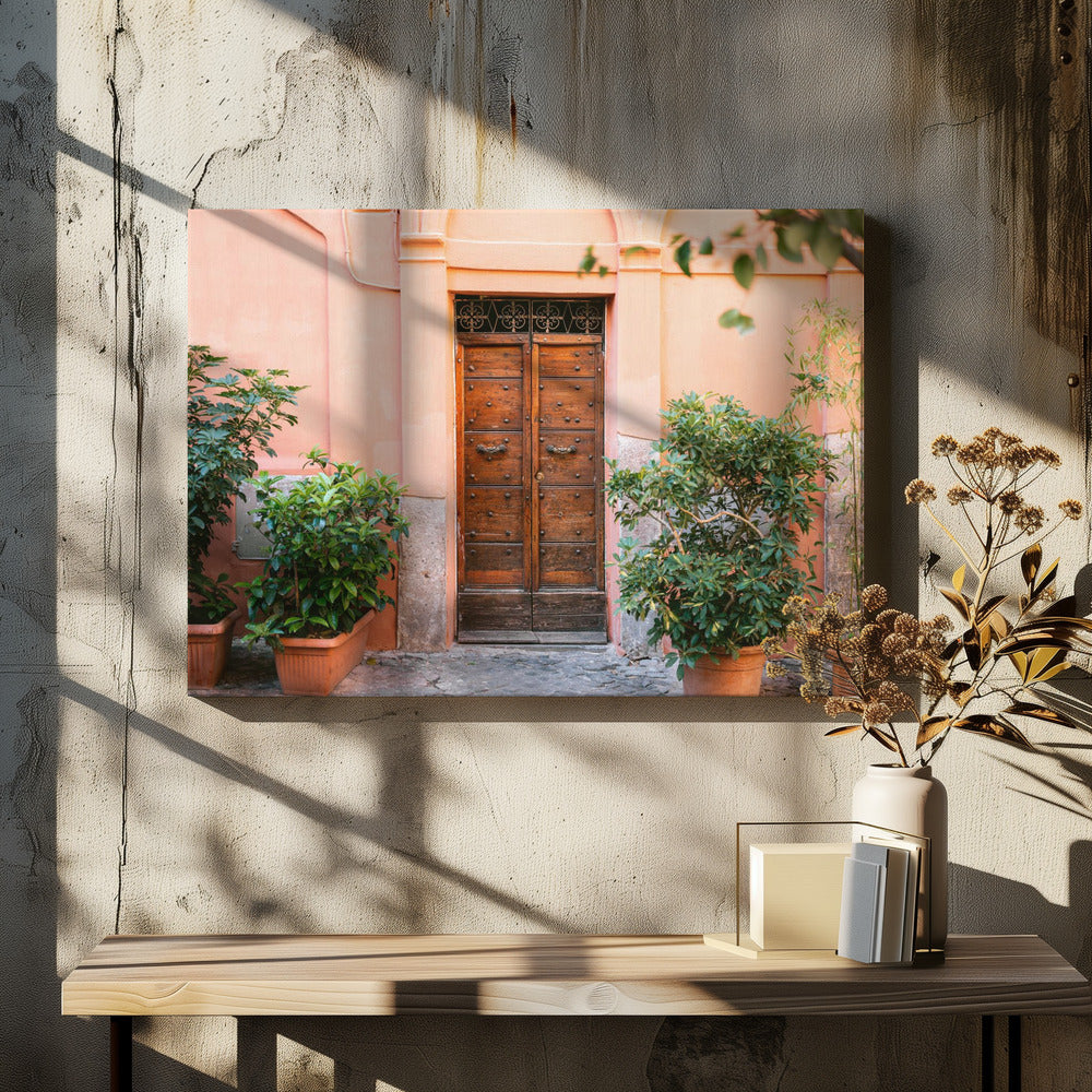 The Trastevere door | Canvas