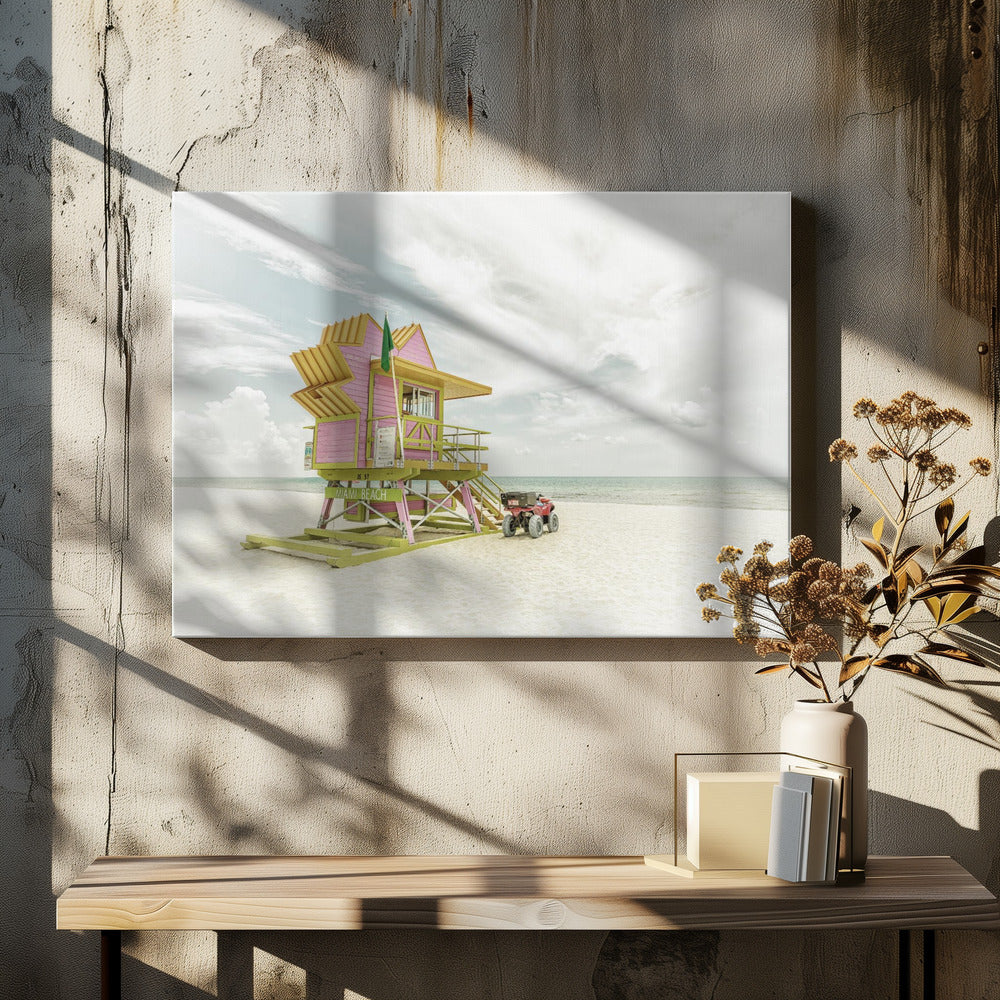 MIAMI BEACH Vintage Florida-stil | Lerretsbilder