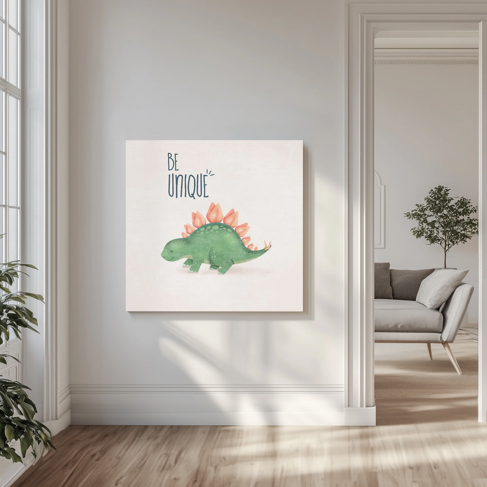 Dino-bladoverflade Tatalos | Lærredsbilleder