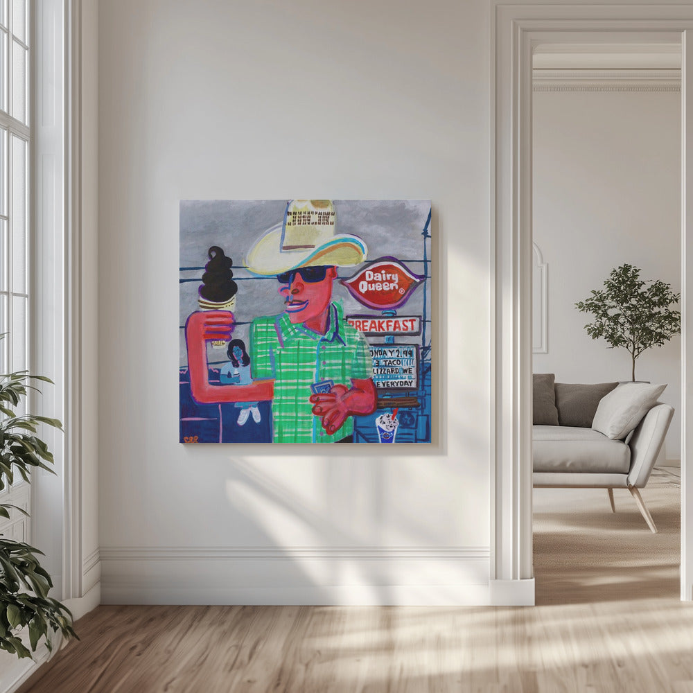 Cône à trempette grand | Tableaux sur Toile