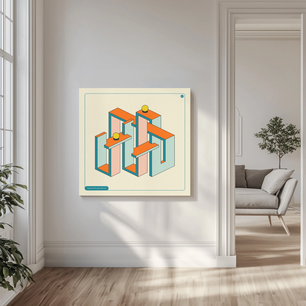 Umulig geometri 30 | Lerretsbilder
