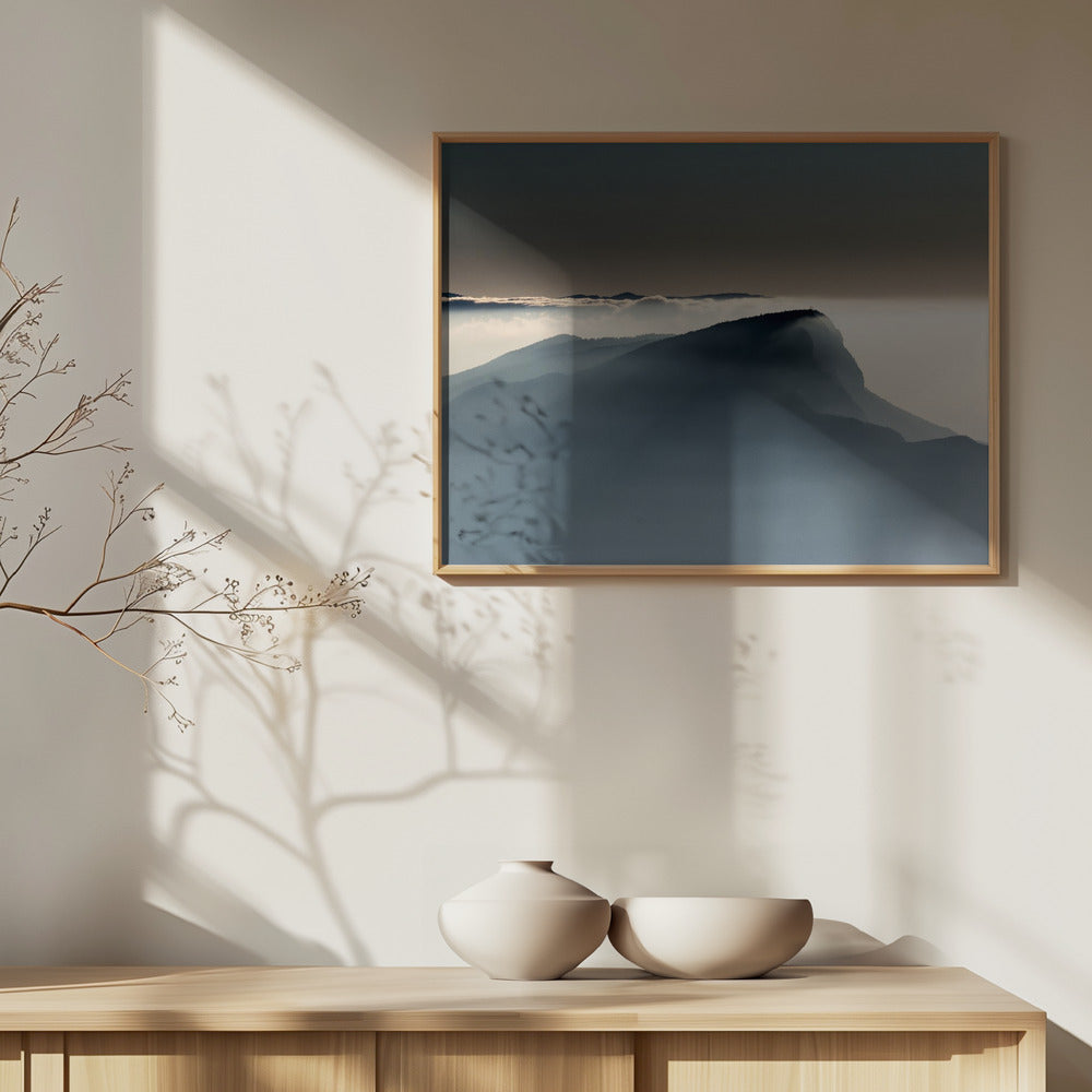 Alpensegeln | Poster - Kunstdruck