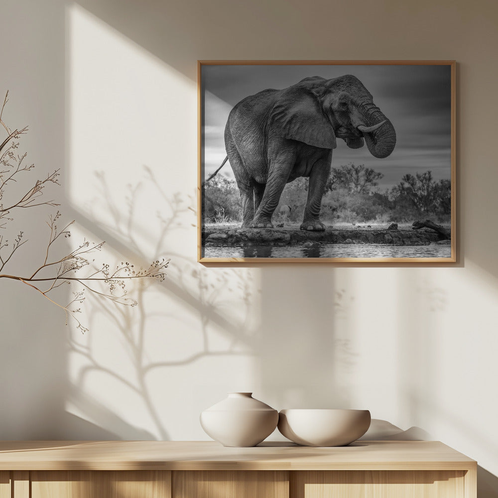Stolz stehen | Poster - Kunstdruck