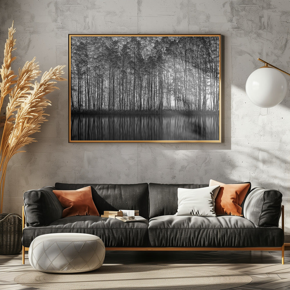 Pointillisme Natur | Plakater - Kunsttrykk
