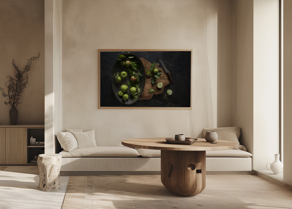Green apples | Poster