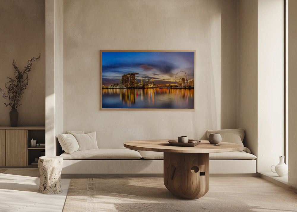 Atardecer en la bahía | Posters  - Impresiones de Arte