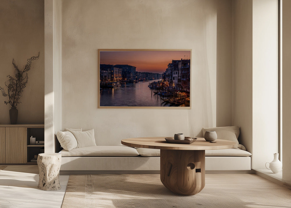 Canal Grande di Venezia al tramonto | Poster - Stampe d’Arte