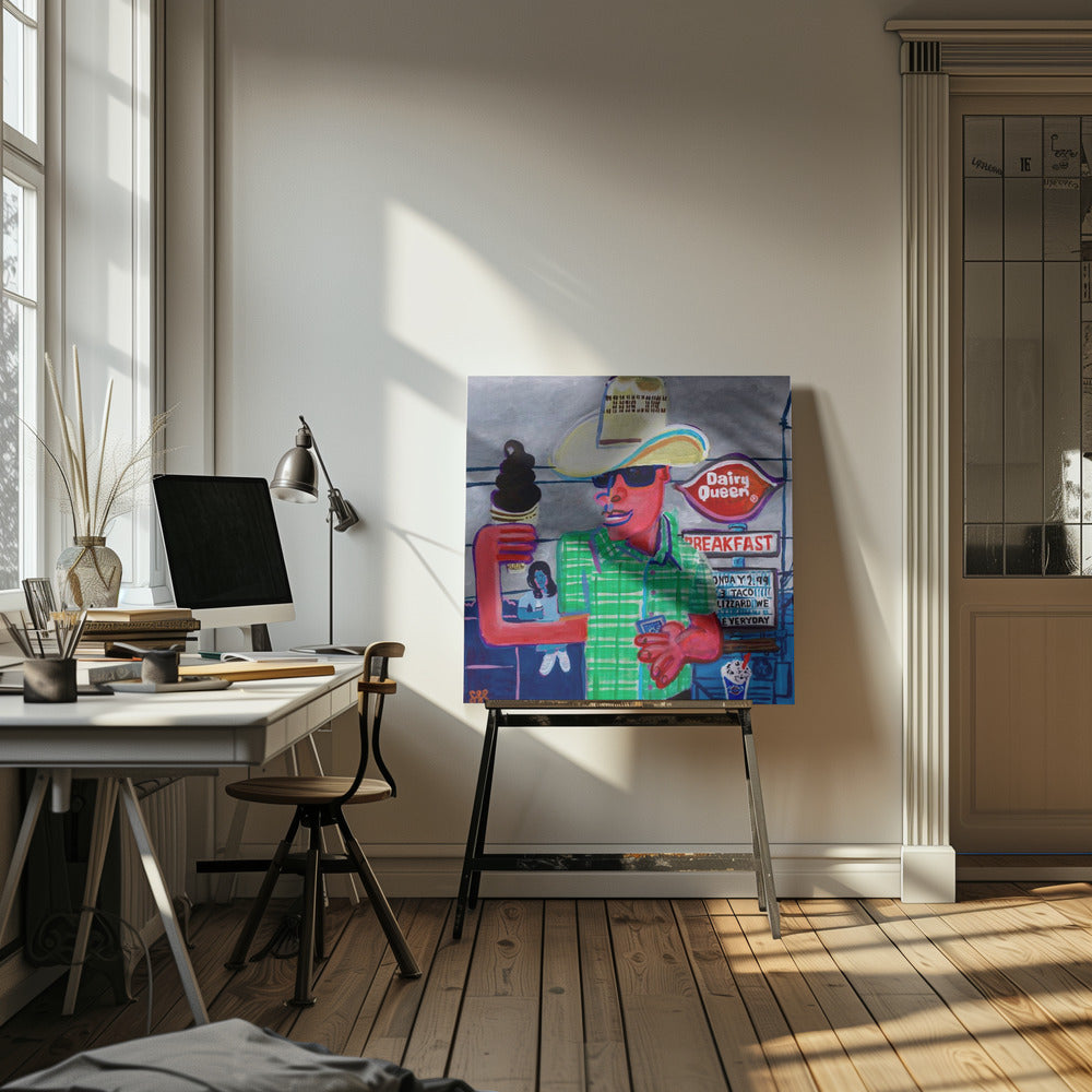 Cône à trempette grand | Tableaux sur Toile