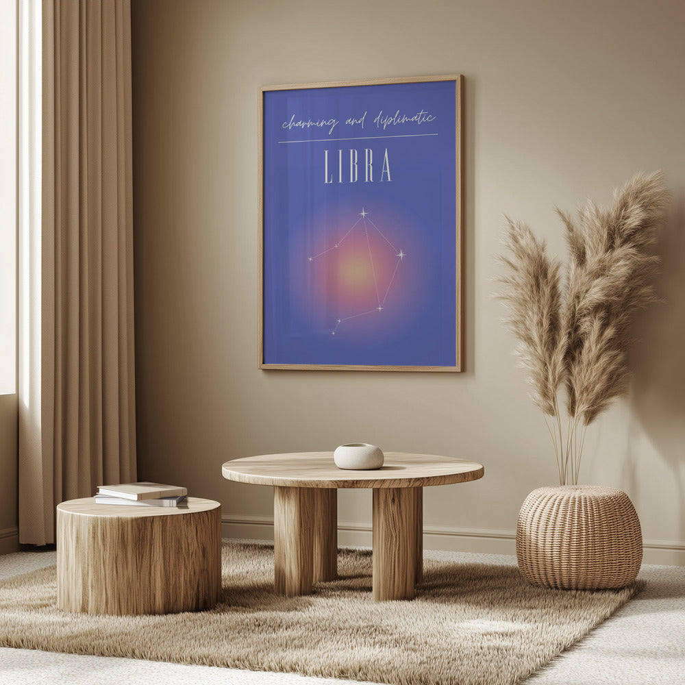 Libra Zodiac Print Art | Poster