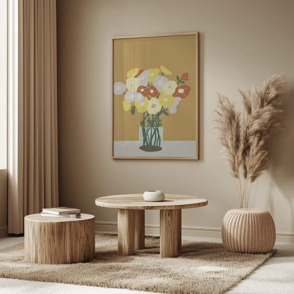 Jarrón de flores | Posters  - Impresiones de Arte