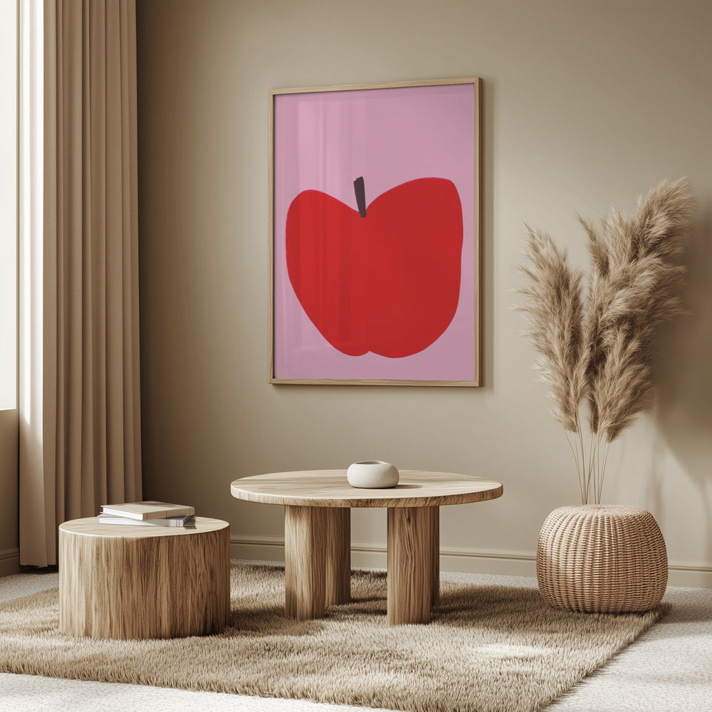 Crimson Simplicity | Poster