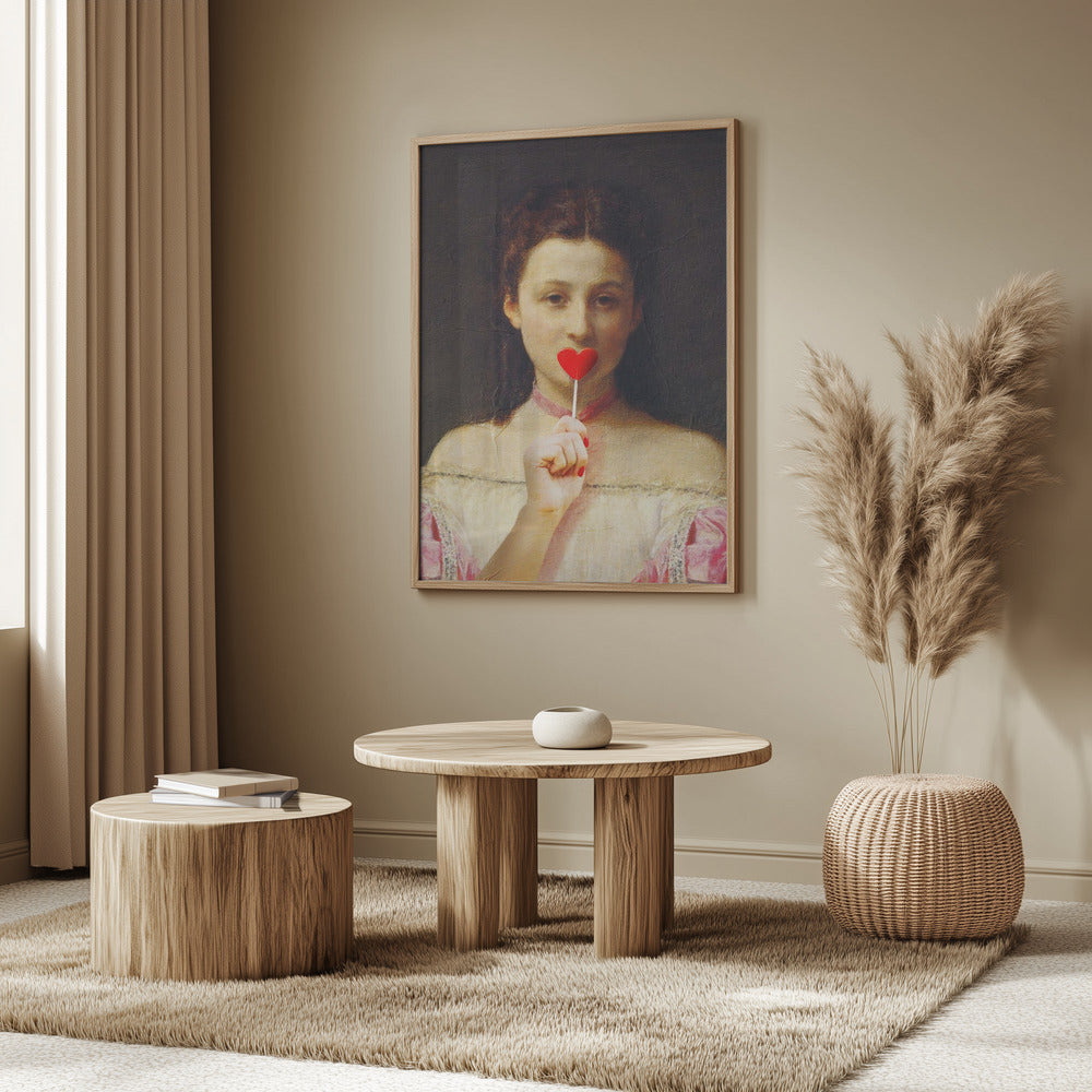 Fille Sucette | Posters - Affiche Artistique