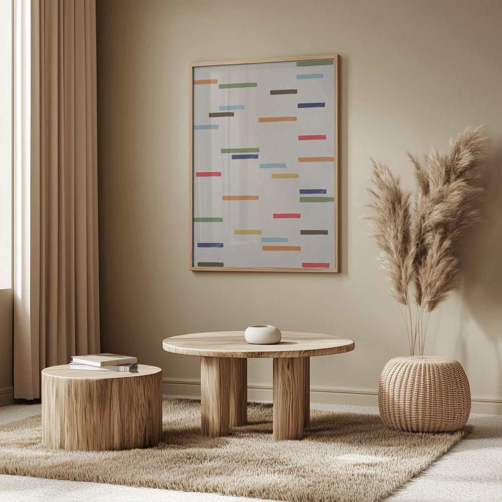 Enkelt papper Modernistisk konst nr 2 | Poster