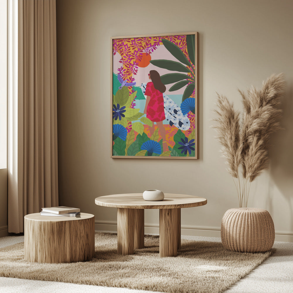 Surfen gehen | Poster