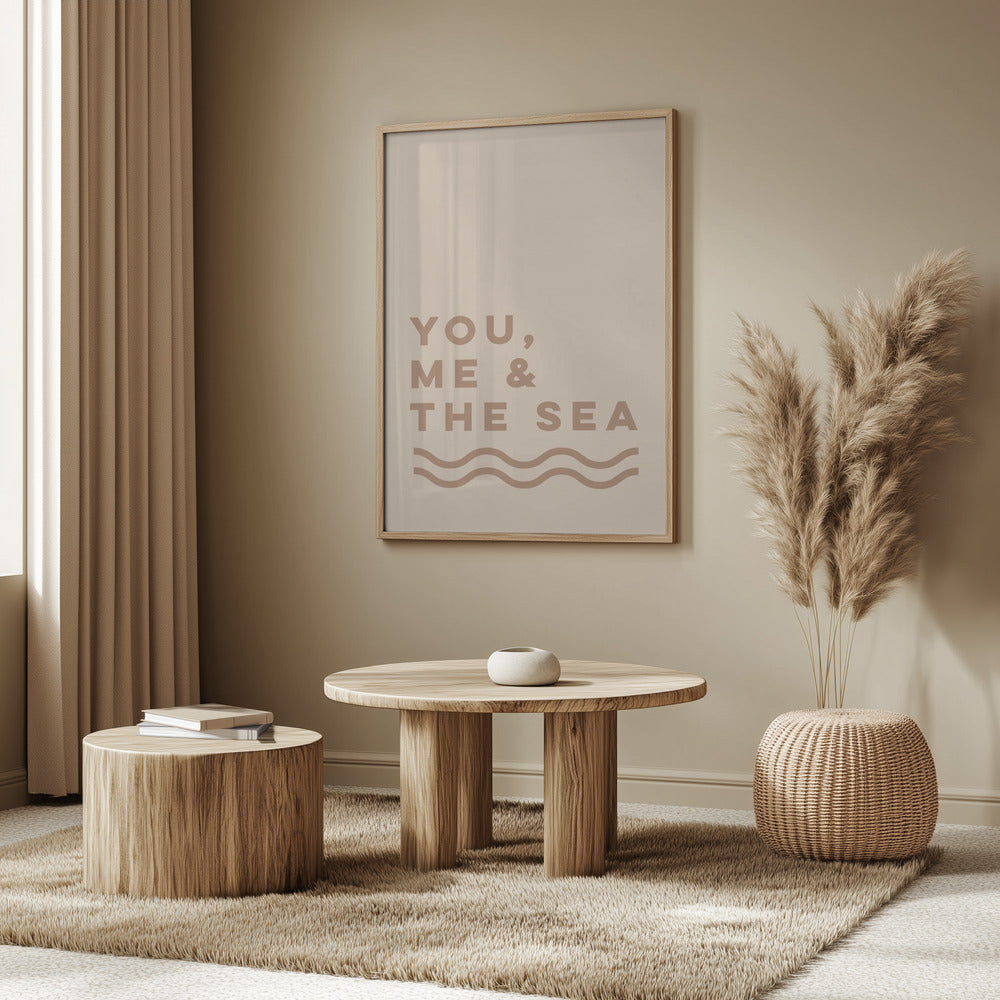 You Me And The Sea (Sand) | Poster