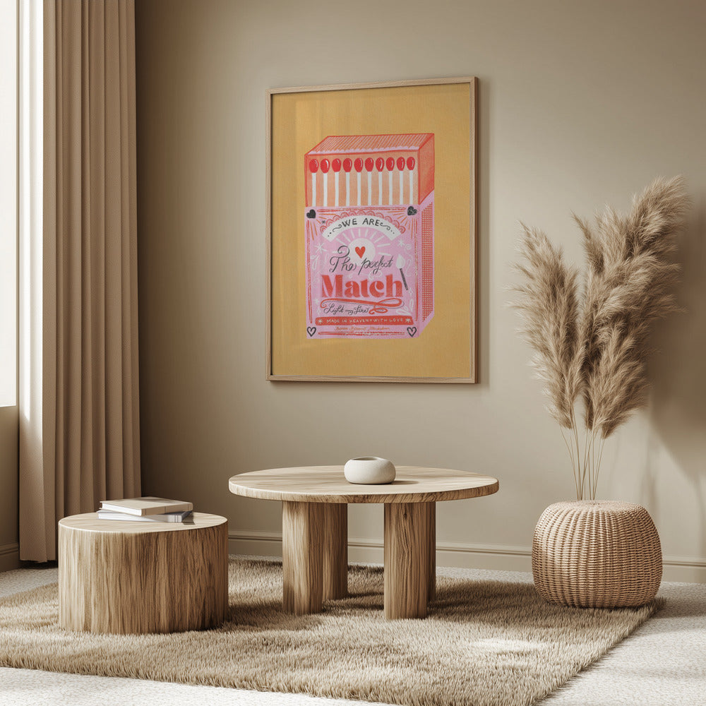 Boîte d'allumettes-L'allumette parfaite | Posters - Affiche Artistique
