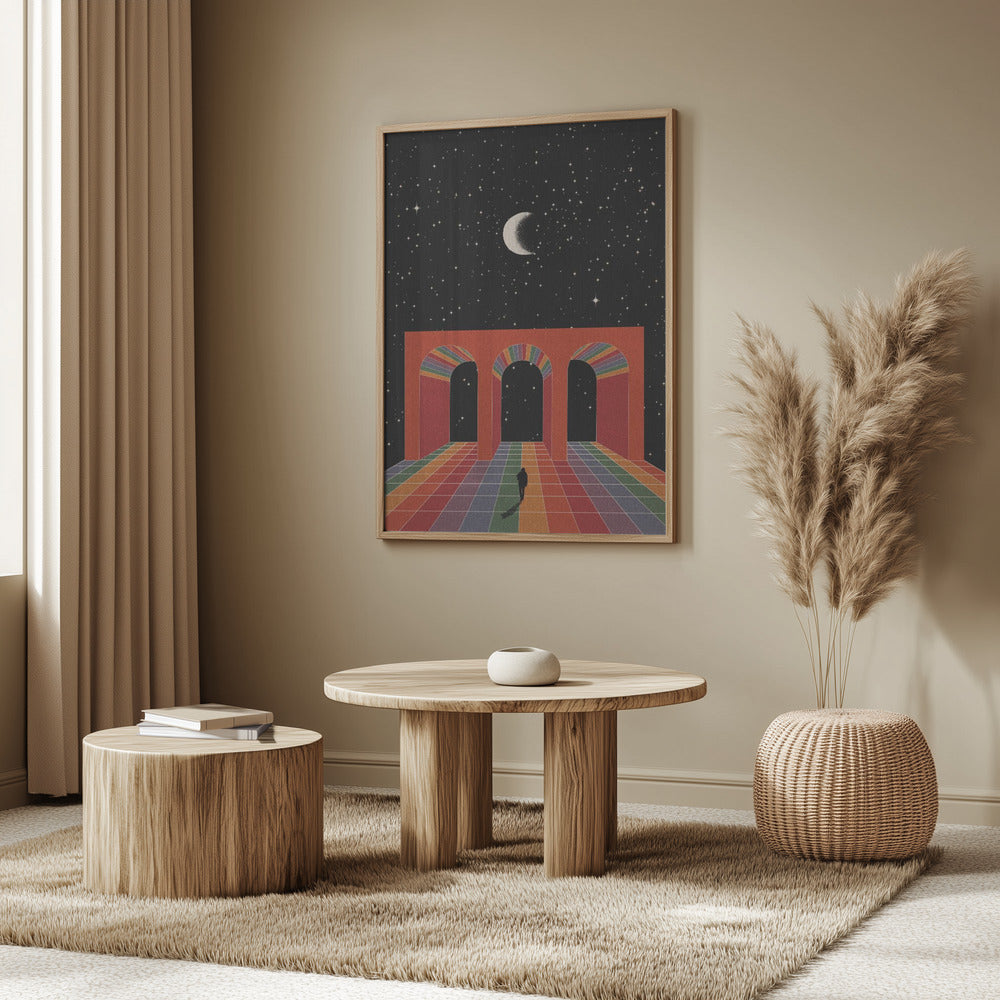 Triumphal Arch in Space | Poster