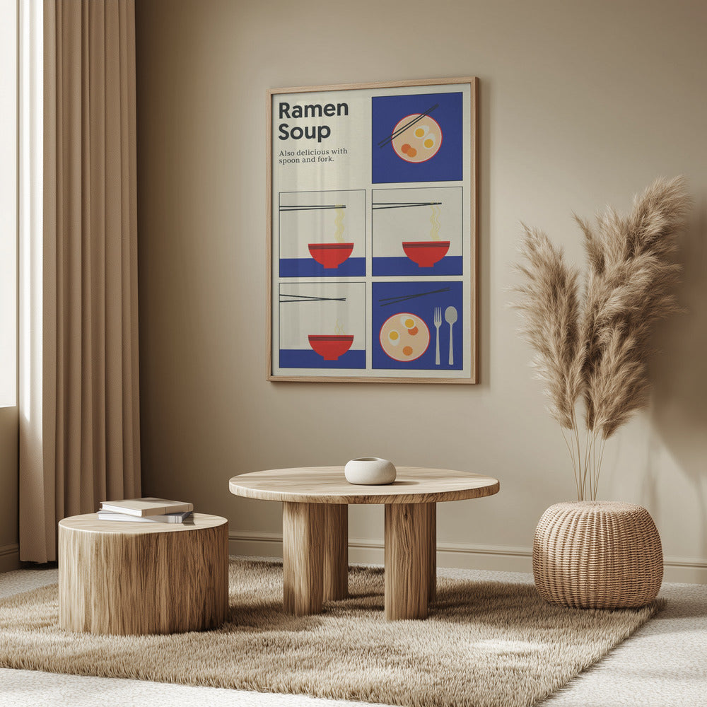 Poster Ramen Soup | Poster