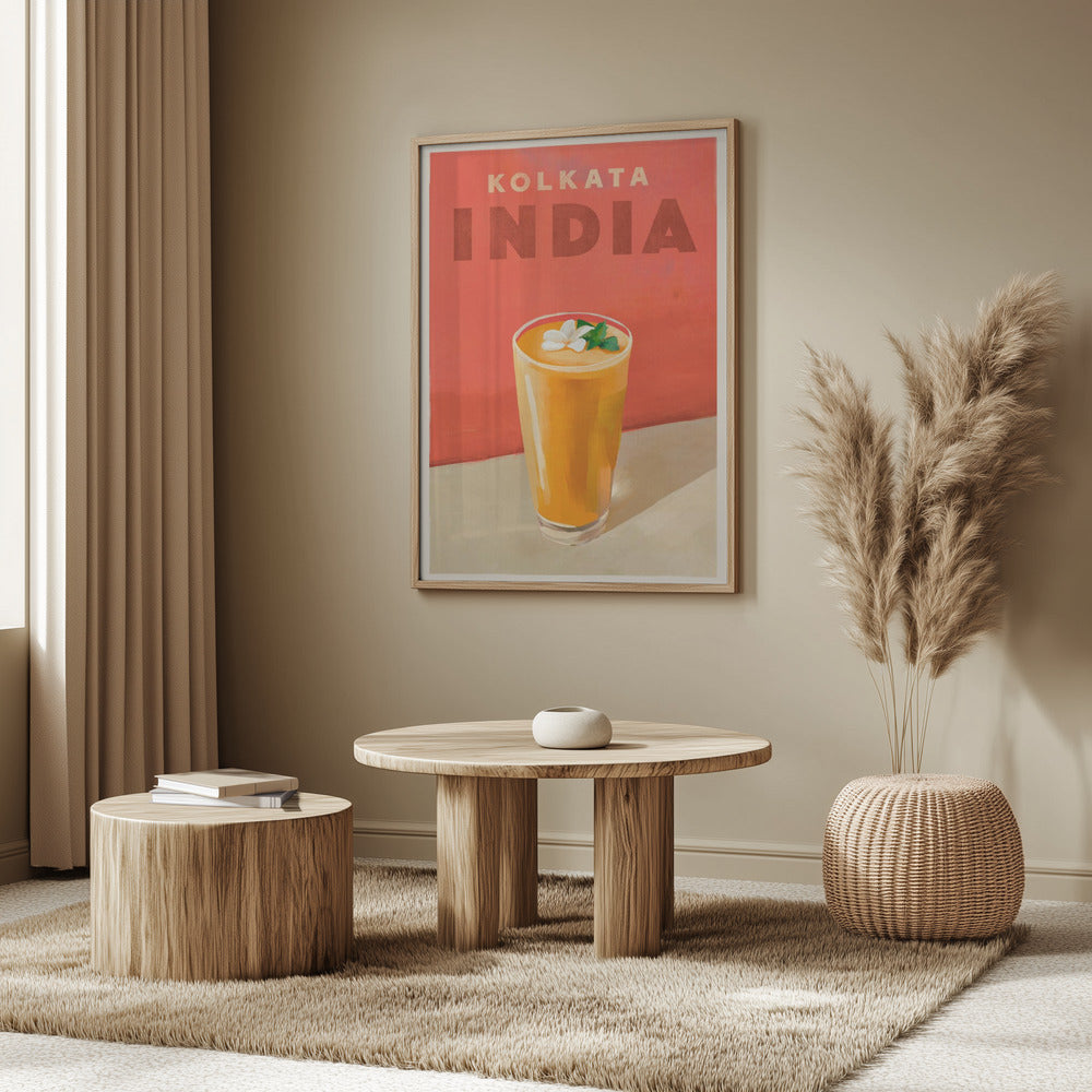 Reseposter Cocktail Kolkata Indien | Poster