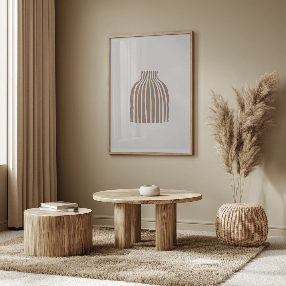 Striped Vessel | Poster