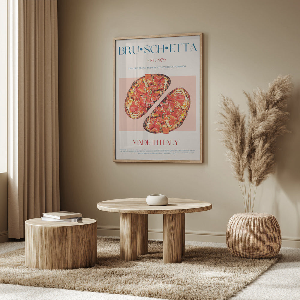 Geschmackvolle Bruschetta | Poster