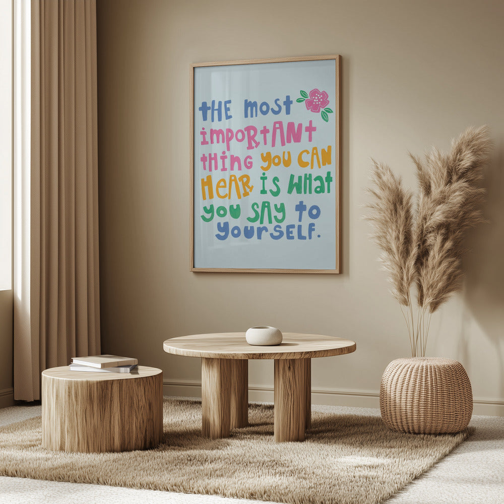 Fargerikt motiverende kunstverk | Plakater - Kunsttrykk