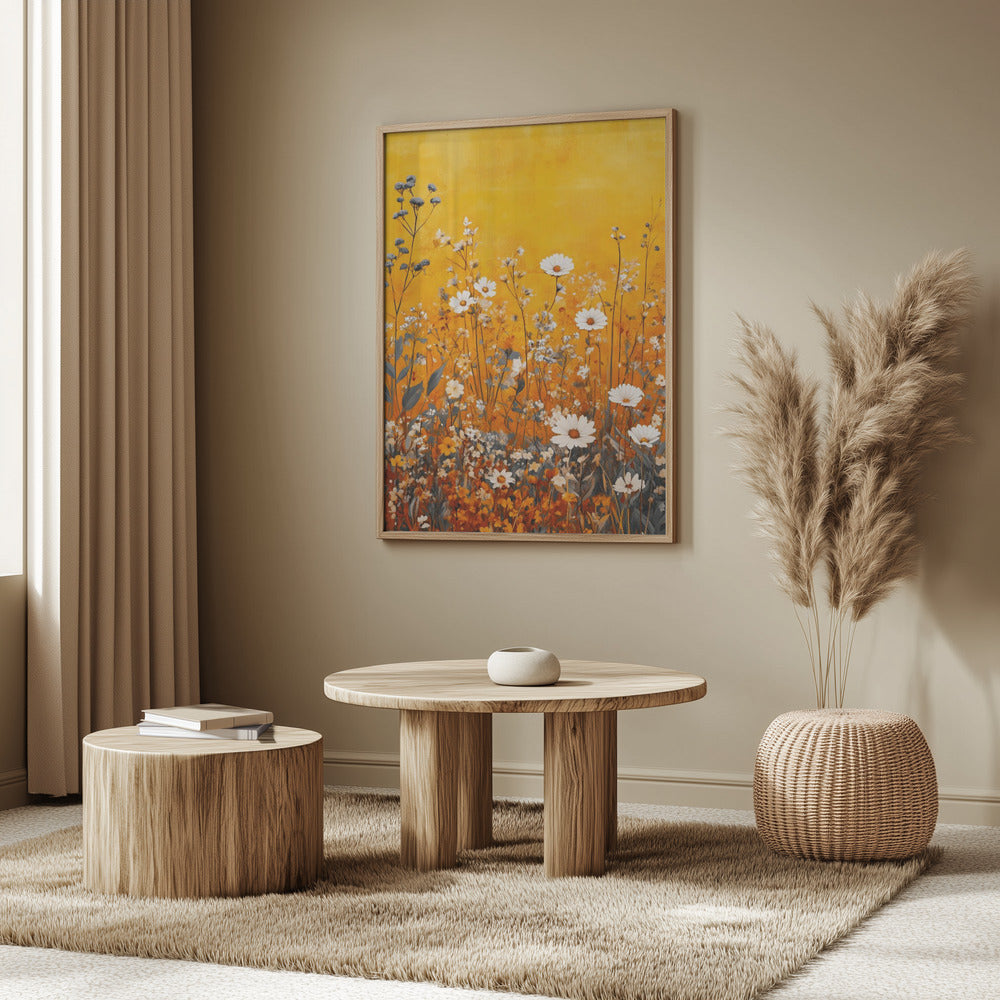 Wildflower Meadow Evergreen Flowers | Poster