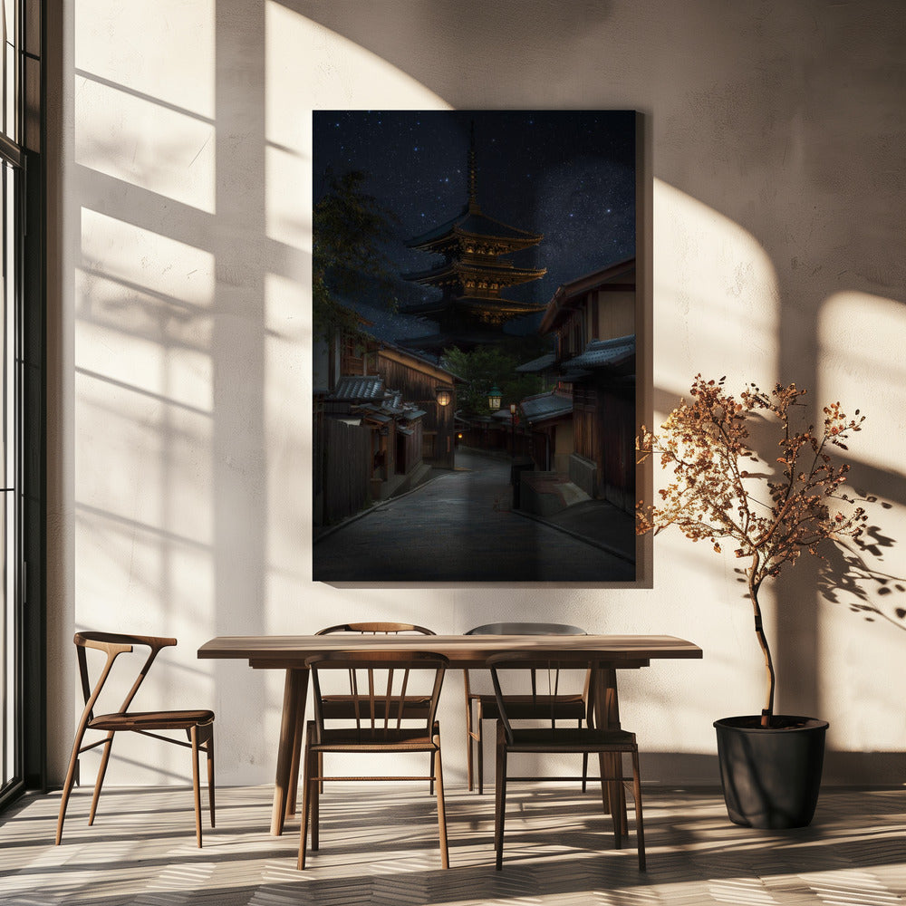 La nuit de Kyoto | Tableaux sur Toile