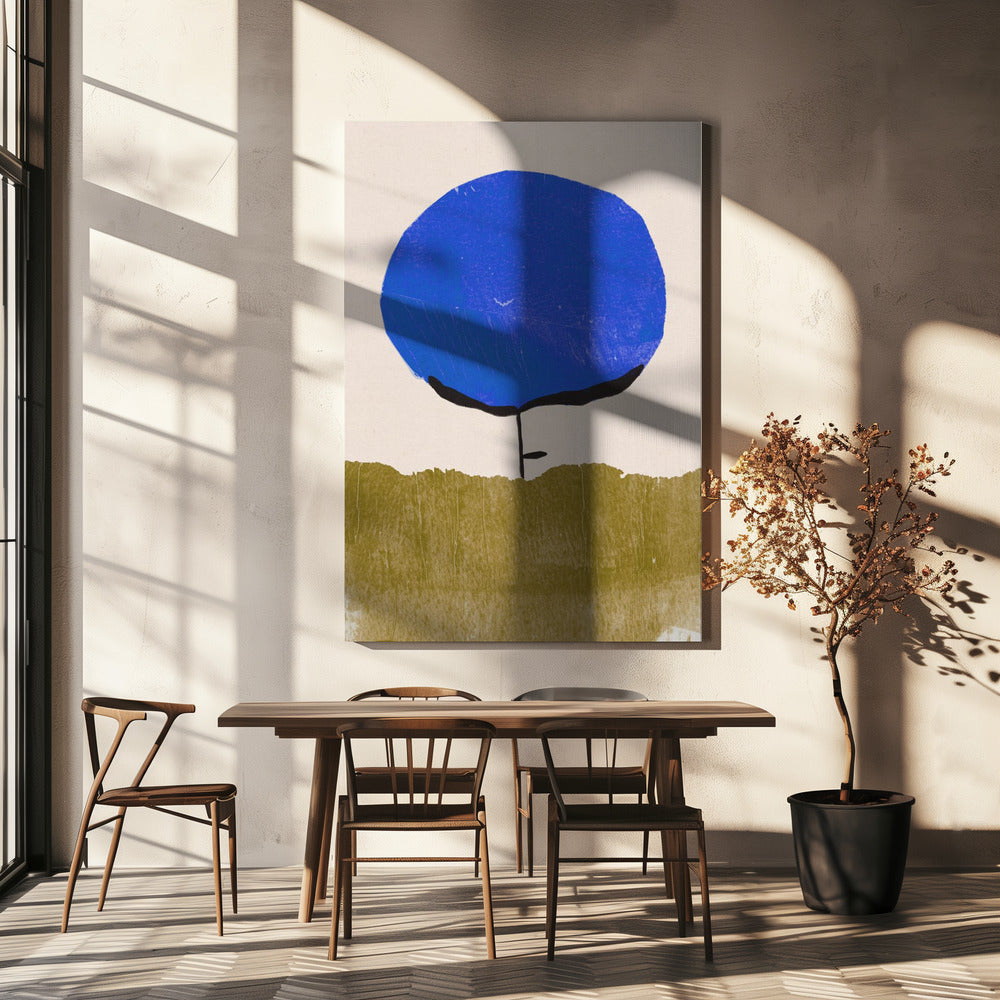 Fiore blu | Stampe su Tela