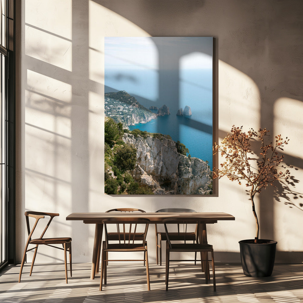 Coast of Capri Italy | Canvas