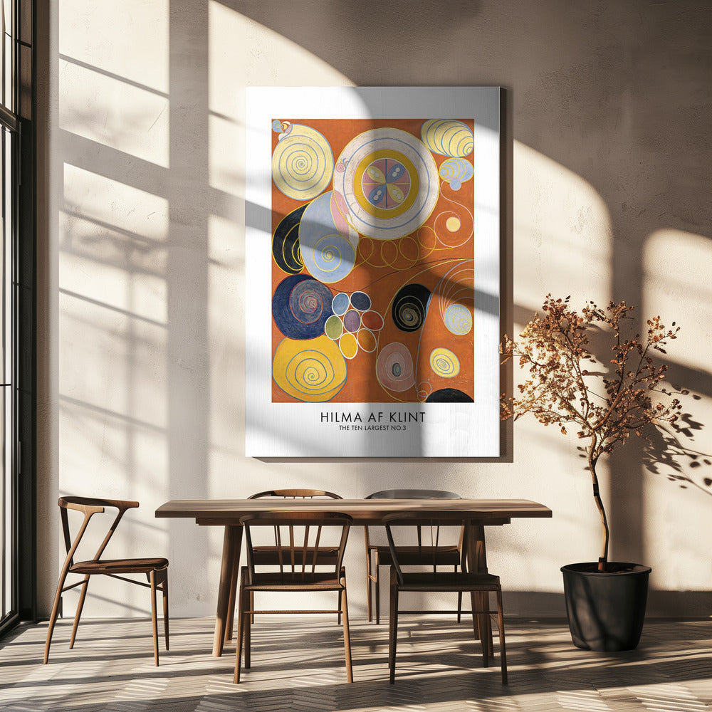 The Ten Largest No.3 Poster | Canvas
