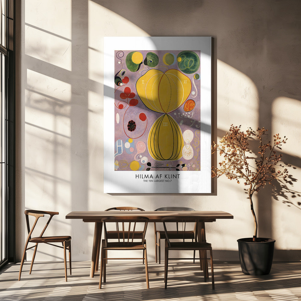 De tio största nr 7 Poster | Canvas