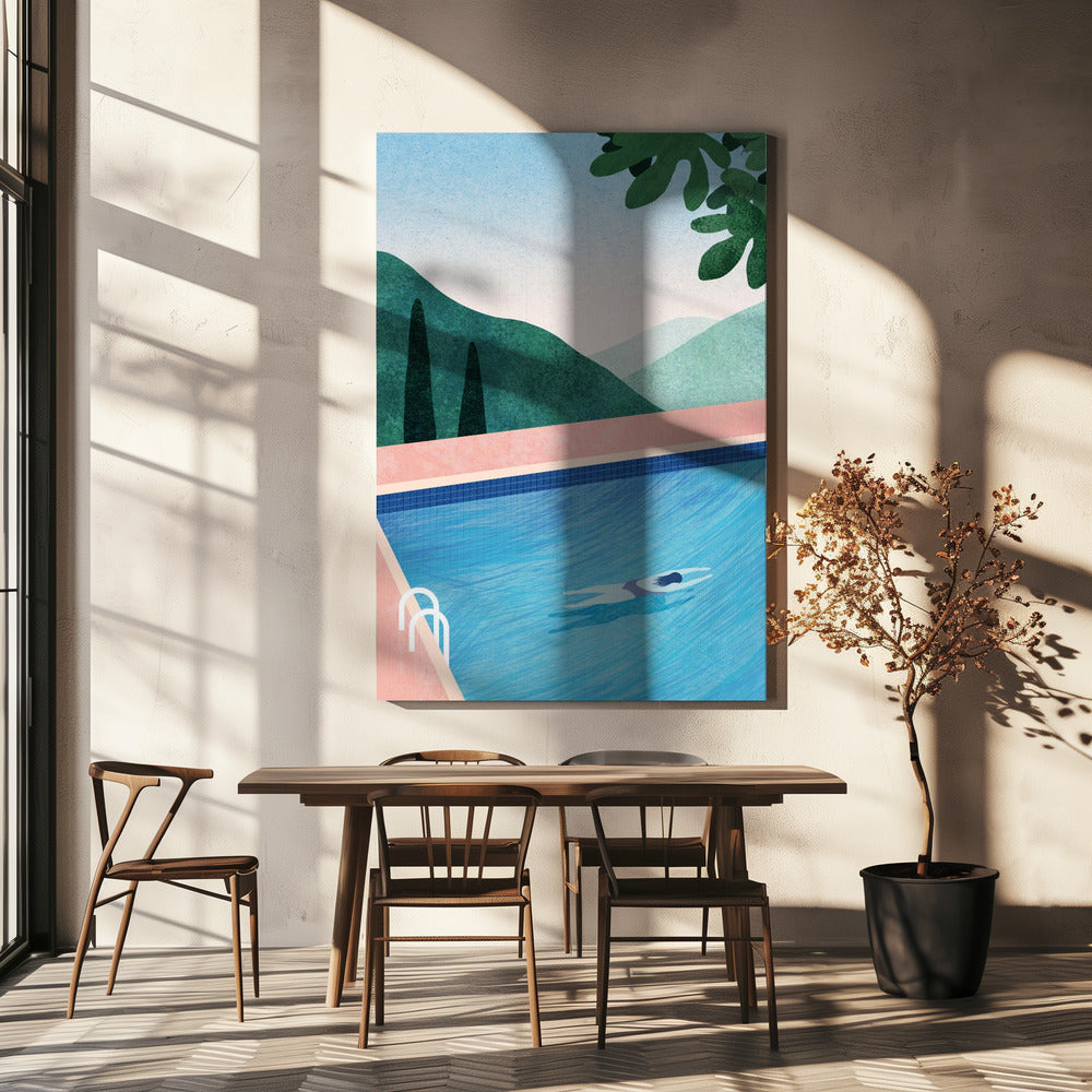 Piscine ii | Tableaux sur Toile