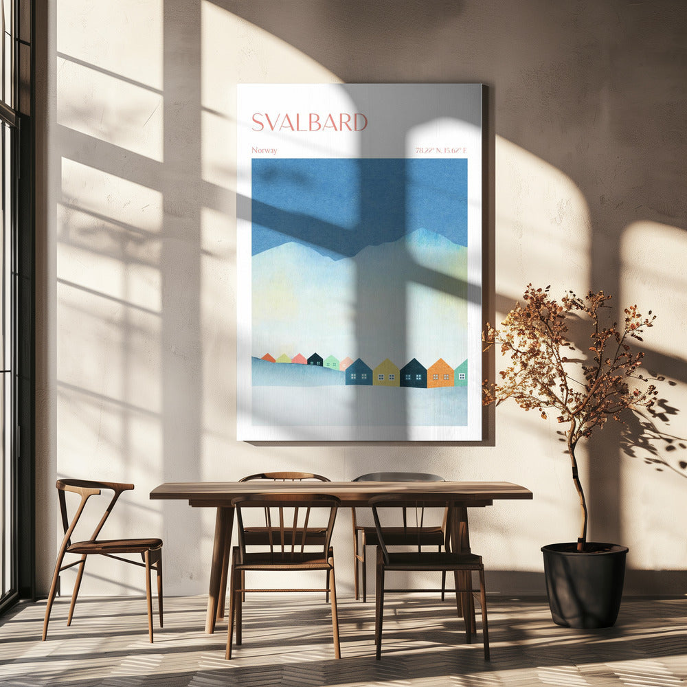 Svalbard, Norvège | Tableaux sur Toile