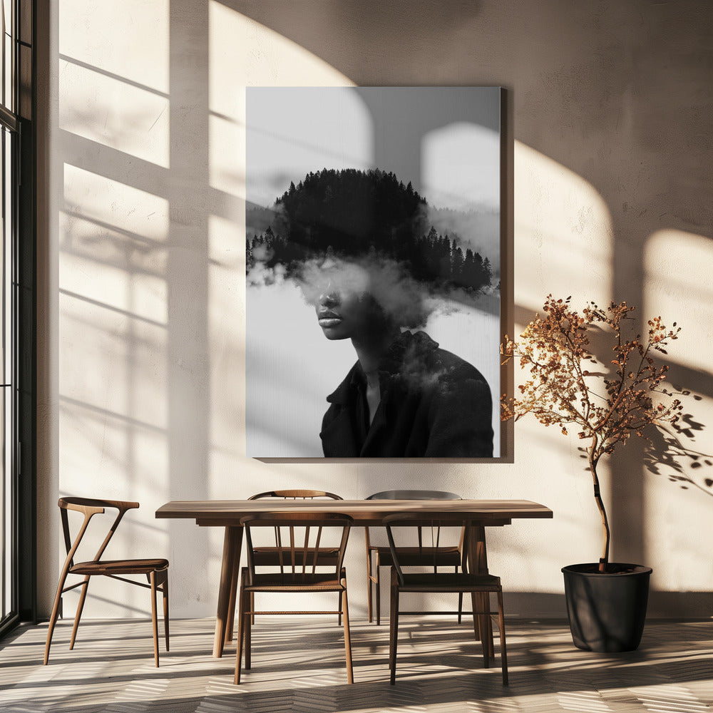 Pensées brumeuses | Tableaux sur Toile