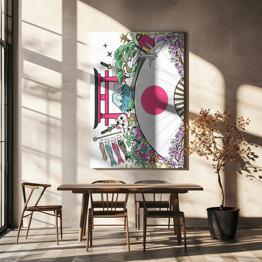 Tout ce que le Japon a à offrir | Tableaux sur Toile