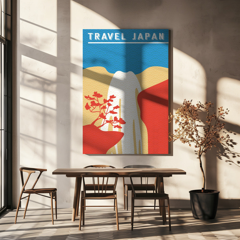 Voyage au Japon Minimilisme I | Tableaux sur Toile
