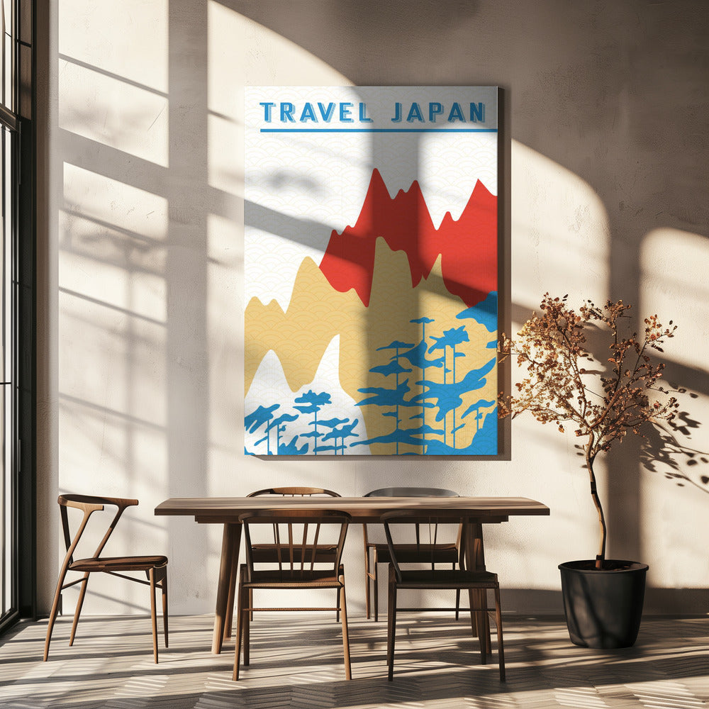 Voyage au Japon Minimilisme III | Tableaux sur Toile