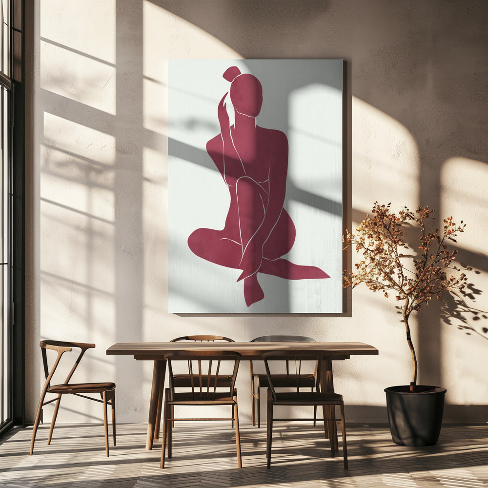 Henri Matisse Mujer minimalista #3 | Impresiones en Lienzo